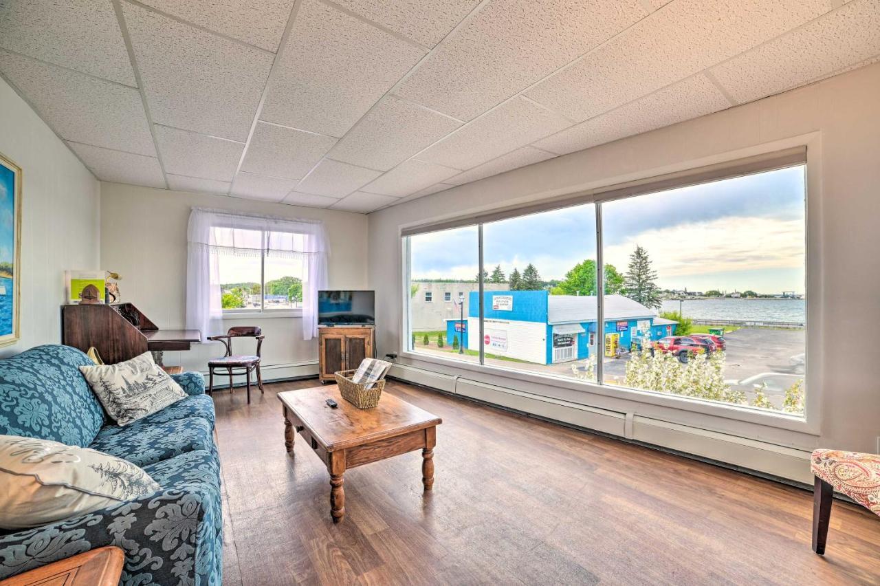 Walkable St Ignace Condo With Lake Huron Views Saint Ignace Exterior foto